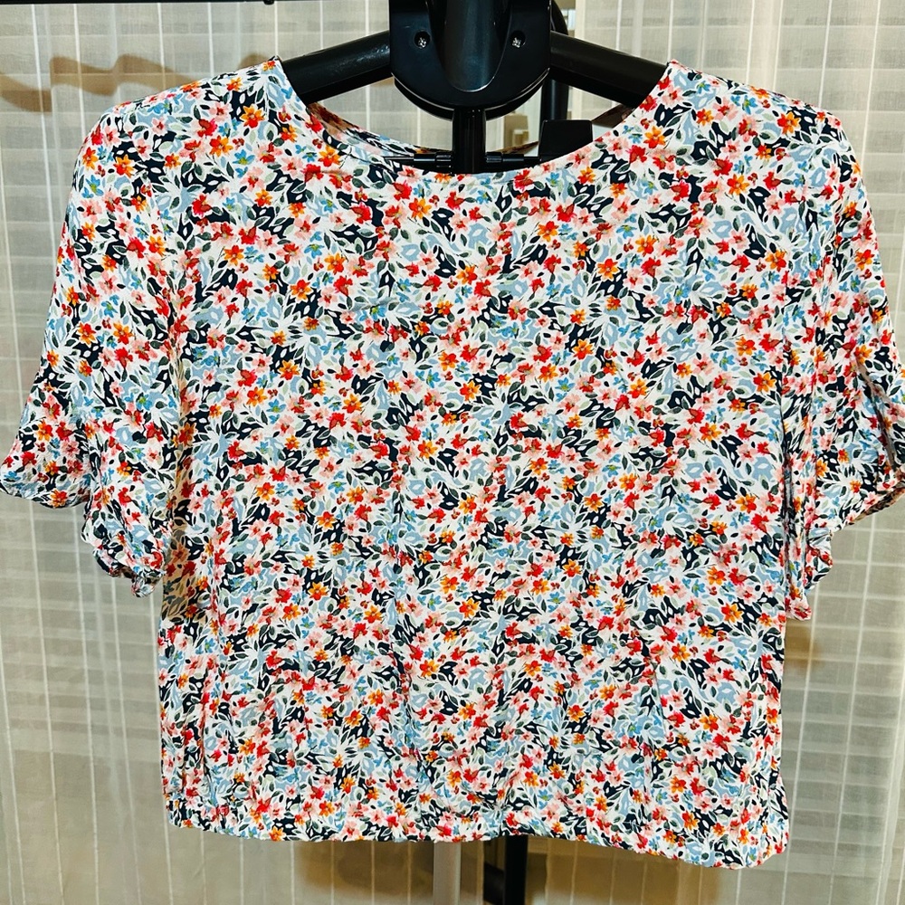 Loft Floral Print Women's Top